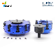 Internal Coolant Screw Blue Coating Face Milling Tooling with Adjustable PCD Inserts