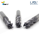 CNC Cutting Tools Tungsten Carbide End Mills 45/55/60/65 HRC Square Flat Ball Nose Corner Radius 2/3/4 Flutes CNC Router Bits Milling Cutter manufacturer