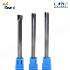 CNC Cutting Tooling 2 Straight Flutes Carbide Body Roughing Tapered PCD Diamond End Mills Cutter manufacturer