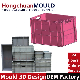 Restaurant Supply Food Storage Plastic Stackable Nestable Solid Agricultural Meat Crate Mould manufacturer