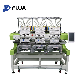  Fuja New Three Head Computerized Embroidery Machine for Sequin T-Shirt