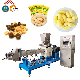 Puff Corn Snacks Coco Pillow Chocolate Core Filling Snacks Food Production Line Extruder Machine