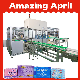 Automatic Wet Wipes Wide Size Range Sanitary Tissue Packing Machine Roll Film Wrapping Machine manufacturer