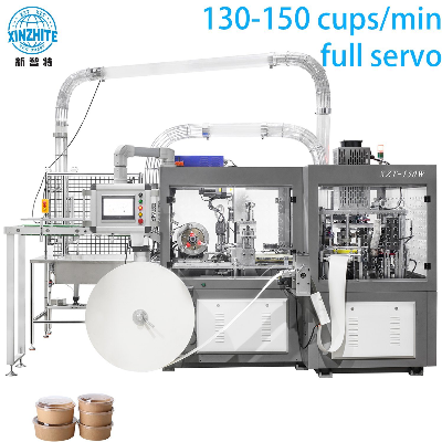 750ml/1000ml/1100ml/1300ml Environmentally Friendly Biodegradable Kraft Paper Salad Bowl Making Machine