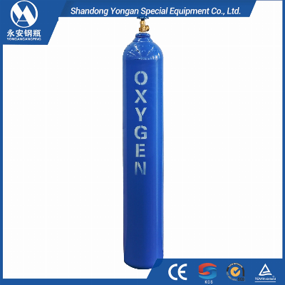 20L 200bar EU Standard ISO Tped High Pressure Vessel Seamless Steel Gas Cylinder