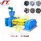 Chemical/mineral powder two piston hydraulic mechanical double roller briquetting press