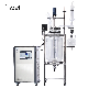 100L Lab Use Chemical Jacketed Glass Reactor Can Apply to Industrial Production
