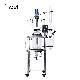 Lab Vacuum Chemical 10L High Pressure Glass Reactor manufacturer