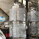  Stainless Steel Pressure Vacuum Dairy Vertical Homogenized High Speed Melting Tank Heating and Mixing Tank