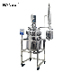  100L Industrial Chemical Stainless Steel Jackted Resin Paint Reactor