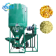 Animal Feed Crushing Mixing Machine Poultry Pig Cattle Chicken Fish Vertical Feed Grinder Continuous Powder Mixer manufacturer