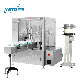 Automatic 5-100ml Rotary Negative Pressure Vacuum Liquid Perfume Filling Crimping Cap Pressing Sealing Machine