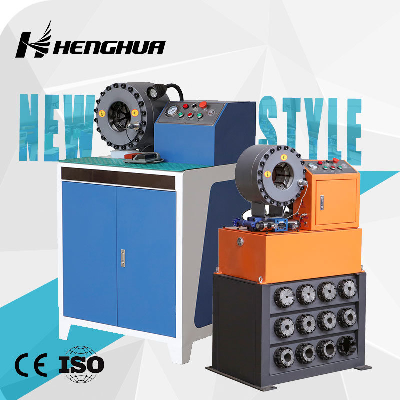 6 Core Patent Dx68 Automatic 1/4"-2" High Pressure Hydraulic Pipe Rubber Hose Crimping Machine Hydraulic Press Hose Crimper