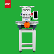 Bai New Single Head 12 Needles Factory Computerized Cap Garment T-Shirt Flat Patch Towel Embroidery Machine with Cheap Price