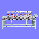 Industrial Textile Computer Tubular 6 Head Embroidery Machine for Polo Shirt Logos