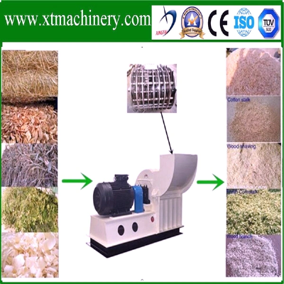 Corn, Palm Seeds, Straw, Wood Sawdust Crusher Hammer Mill Grinder