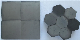  Hexagonal B4c Ceramic Tiles High Impact Resistance Boron Carbide Plate for Vest