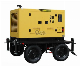 Trailer Type Generator Set Engine Diesel Silent Power Electric Gasoline Generator Power Set manufacturer