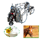 Farm Equipment Stainless Steel Portable Goat Cow Milking Machine manufacturer