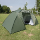  5-8 Person Big Camping Tent Waterproof Double Layer Two Bedrooms Travel for Family Party Travel Fishing Wbb16937