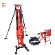 Portable DTH Drilling Rig Pneumatic Rock Rotary Mobile Drilling Rig