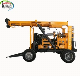  230m Mini Portable Hydraulic Trailer Water Well Drilling Rig