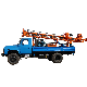 Truck Chassis Percussion Drill/Drilling Machine Rig for Water Well Drilling