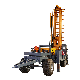 200m 260m Hydraulic Wheel Trailer Mounted Rock Air Compressors Borehole Water Well Drilling Rig