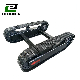 Customized High Standard Crawler Rubber Track Steel Track Undercarriage Chassis with Travel Motor