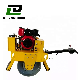 Hand Operated Compactor Diesel Mini Road Roller Small Single Drum Roller with Honda Gasoline Engine manufacturer