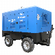  18bar 13bar Dual Duty Diesel 4wheels Movable Twin Screw Air Compressor with 2stage Compression