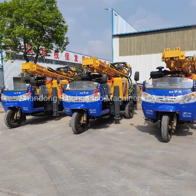200m Tricycle Mounted Drilling Rig for Africa South America Market
