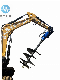  Excavator Attachments Hydraulic Manufacture Tractor Auger Pile Foundation Drilling Rig