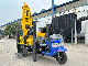 Compact Water Well Drilling Machine Three Wheel Water Well Driller