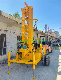  300m Trailer Mounted Air DTH Rock Borehole Water Well Drilling Machine with Mud Pump