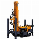 Rubber Crawler Mounted Rotary Well Drilling Machine / 180m Water Well Drilling Rig