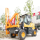  Free Shipping Hydraulic Photovoltaic Crawler Diesel Wheel Piling Auger Drilling Machine