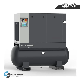  Germany Technology Industrial Silent Electrical Portable 5.5/7.5/11/15kw Rotary Screw Air Compressor with Dryer, Tank and Filter