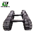 Rubber Track System Steel Track Crawler Track Undercarriage for Drilling Rig Crawler Chassis manufacturer