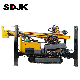 350m Portable Steel Crawler Mounted Pneumatically Water Well Drilling Rig