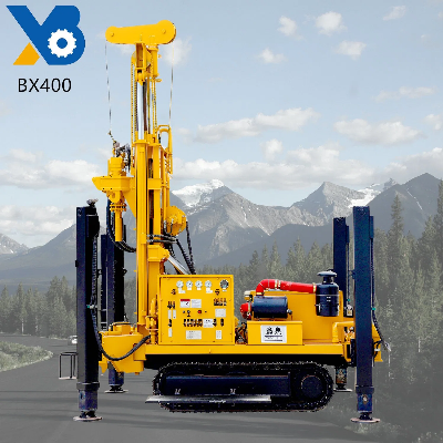 Gasoline Portable Diesel Machine Hydraulic Rotary Water Well Drill Rig in China