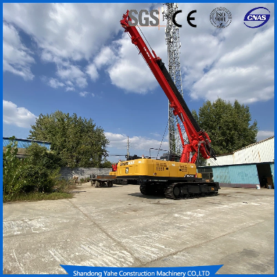 500-1600mm Dr-150 Model Rotary Drill/Drilling Rig with Lifting Box Mast