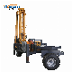  Trailer Mounted Underground Deep Water Borehole Drilling Machine Water Well Rotary Drilling Rig for Sale