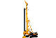 Hydraulic Piling Driver Xr460d 120m Depth Rotary Drilling Rigs