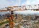 Global Crane Manufacturer Hot Selling Tower Crane Qtp160 (7015) 10t Flat Top Tower Crane