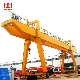 Mg Type Double Girder Portable Gantry Crane 32t for Indoor and Outdoor Industry Using