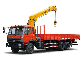 HBQZ Factory Price 12ton Construction Mobile Truck Mounted Crane  Telescopic boom Crane