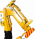  Popular New Design Is 0.8/1/3.2/5/8 Ton Crane Trailer Hydraulic Folding Crane