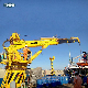 Marine Tug Boat Deck Crane Telescopic Boom Crane