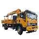 8 Ton Lorry Truck Crane Telescopic Boom Crane Mounted Truck Mobile Crane for Sale manufacturer